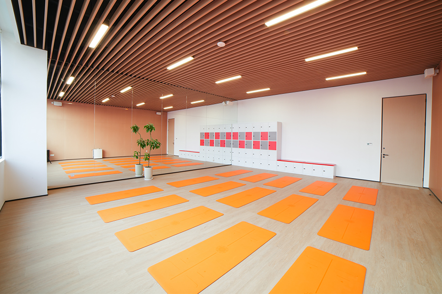 上海劍平研發總部瑜伽室